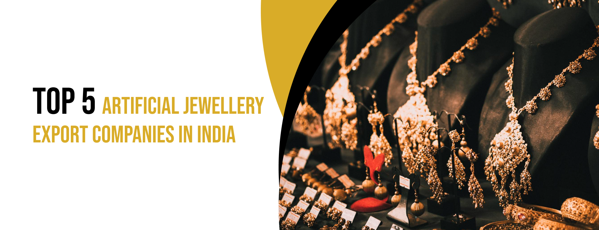 Artificial jewellery export